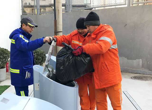 北京大容量人工智能地埋式垃圾桶環(huán)保無異味