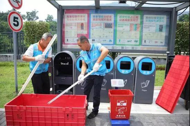 成都將撤樓道垃圾桶建社區生活垃圾分類